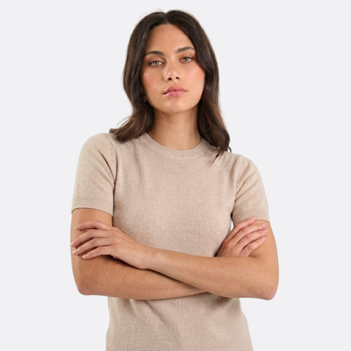 Maison Verlaine® Polished Merino Wool Knit Tee
